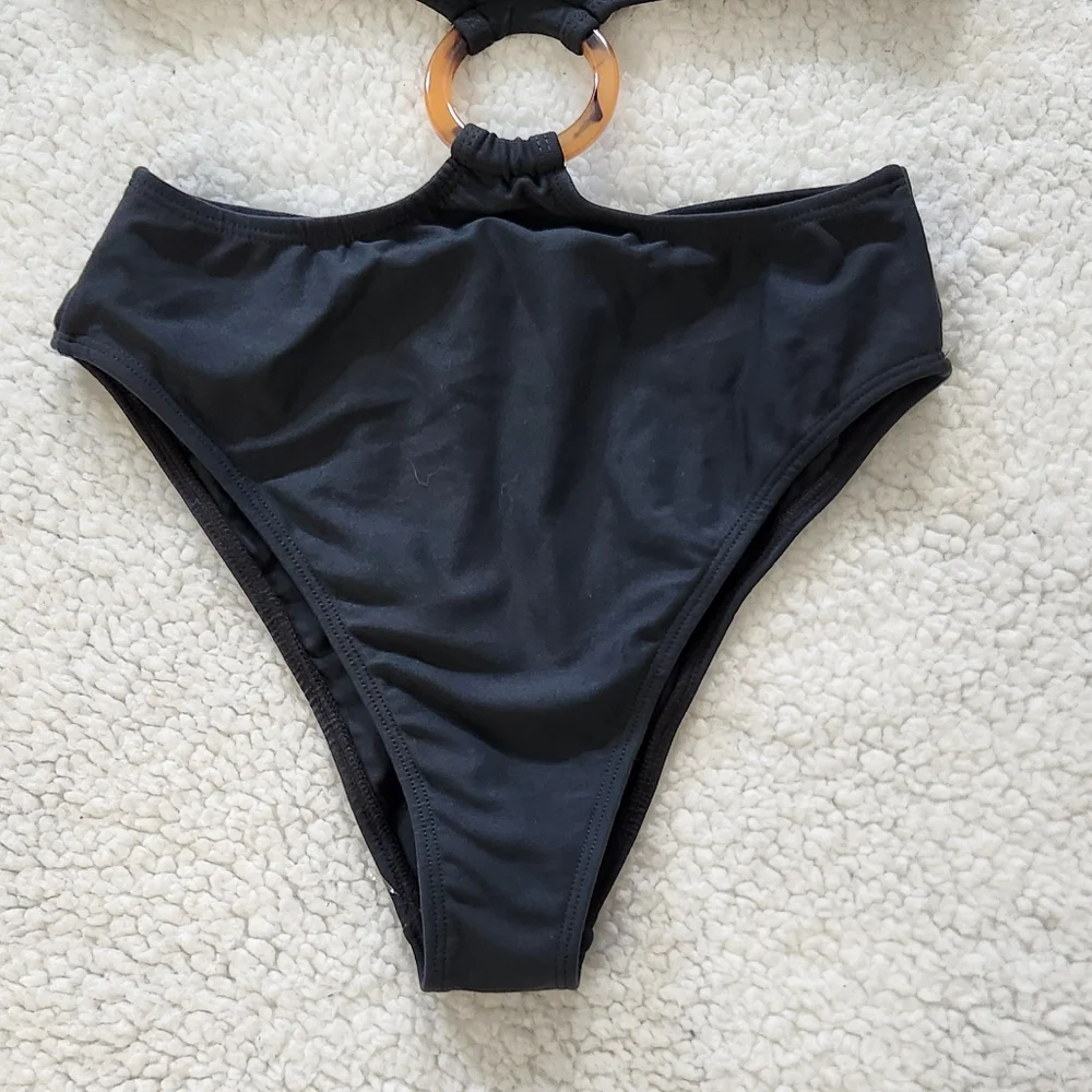Montce Ky Charcol  Cut-Out One Piece ‎ Swimsuit